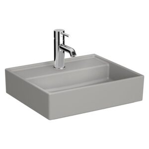 VitrA ArchiPlan Dar Lavabo Mat Taş Gri, 45 cm