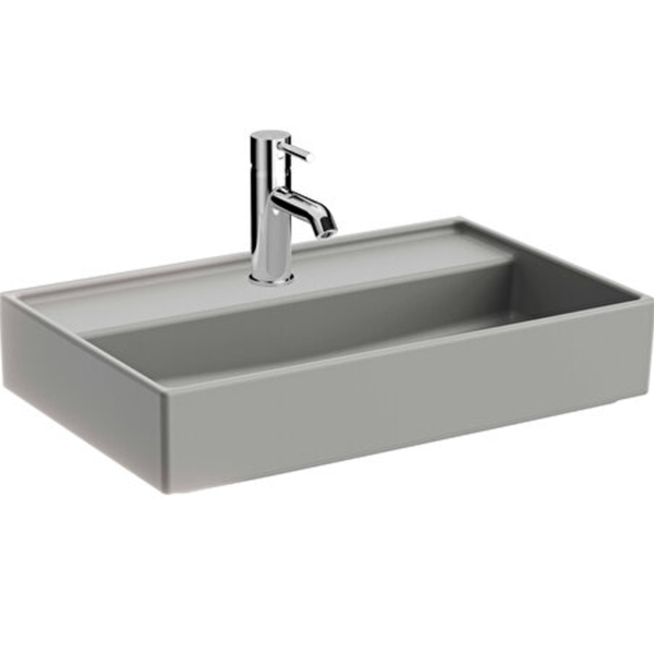 VitrA ArchiPlan Dar Lavabo Mat Taş Gri, 60 cm