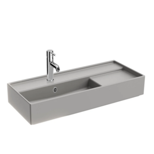 VitrA ArchiPlan Dar Lavabo Mat Taş Gri, 90 cm