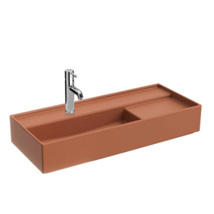 VitrA ArchiPlan Dar Lavabo Mat Terra Rosa, 90 cm