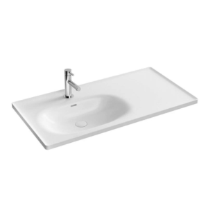 VitrA Equal Beyaz 100 cm Etajerli Lavabo