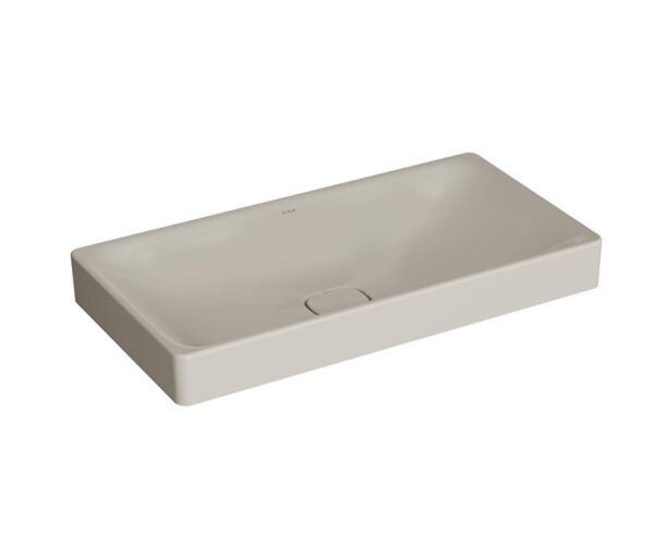 VitrA Metropole Taupe Dikdörtgen Çanak Lavabo 80 cm