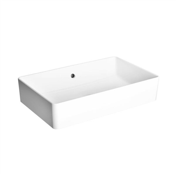 VitrA Nuo Dikdörtgen Çanak Lavabo Beyaz, 60 cm