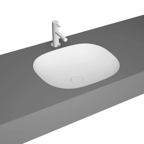 VitrA Plural Mat Beyaz Kare Tezgahaltı Lavabo 45 cm